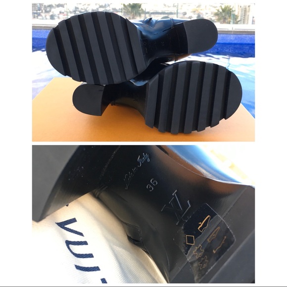 Never Used LOUIS VUITTON Star Trail Boots Size 36 - Picture 5 of 8